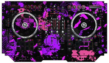 Numark NS 7 II Skin Conflict Purple